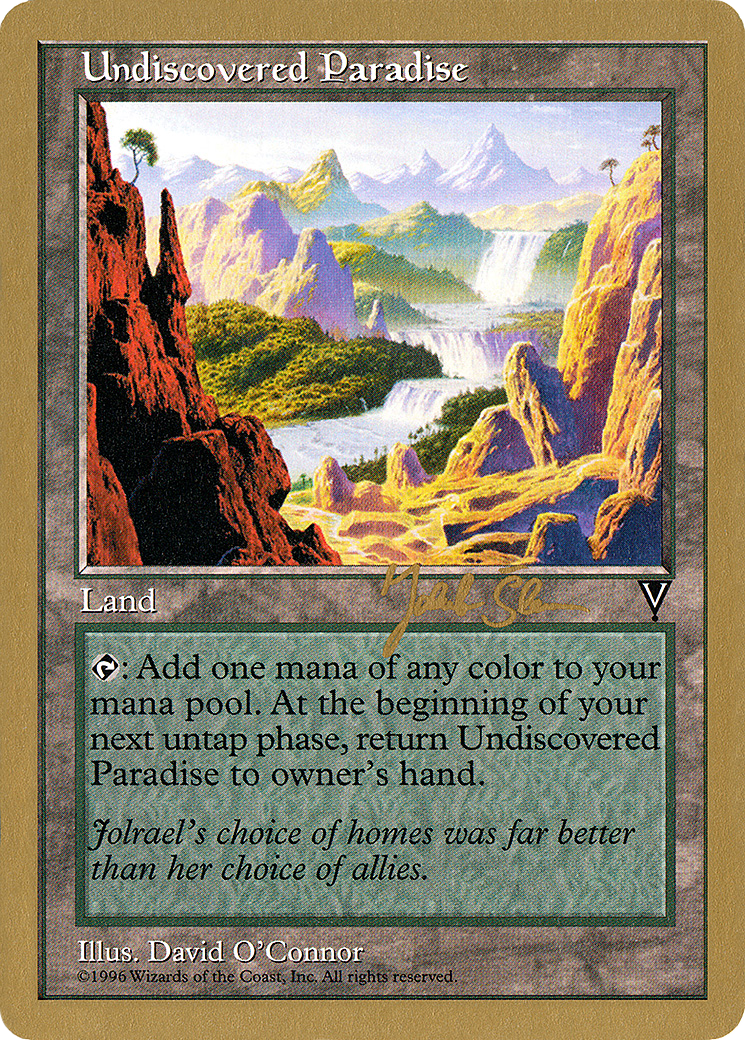 {R} Undiscovered Paradise (Jakub Slemr) [World Championship Decks 1997][GB WC97 JS167]