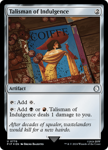 {C} Talisman of Indulgence (Surge Foil) [Fallout][PIP 776]
