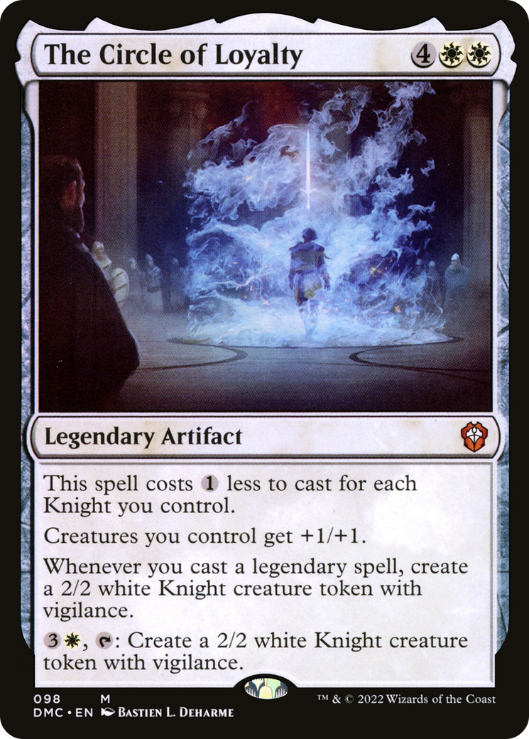 {R} The Circle of Loyalty [Dominaria United Commander][DMC 098]