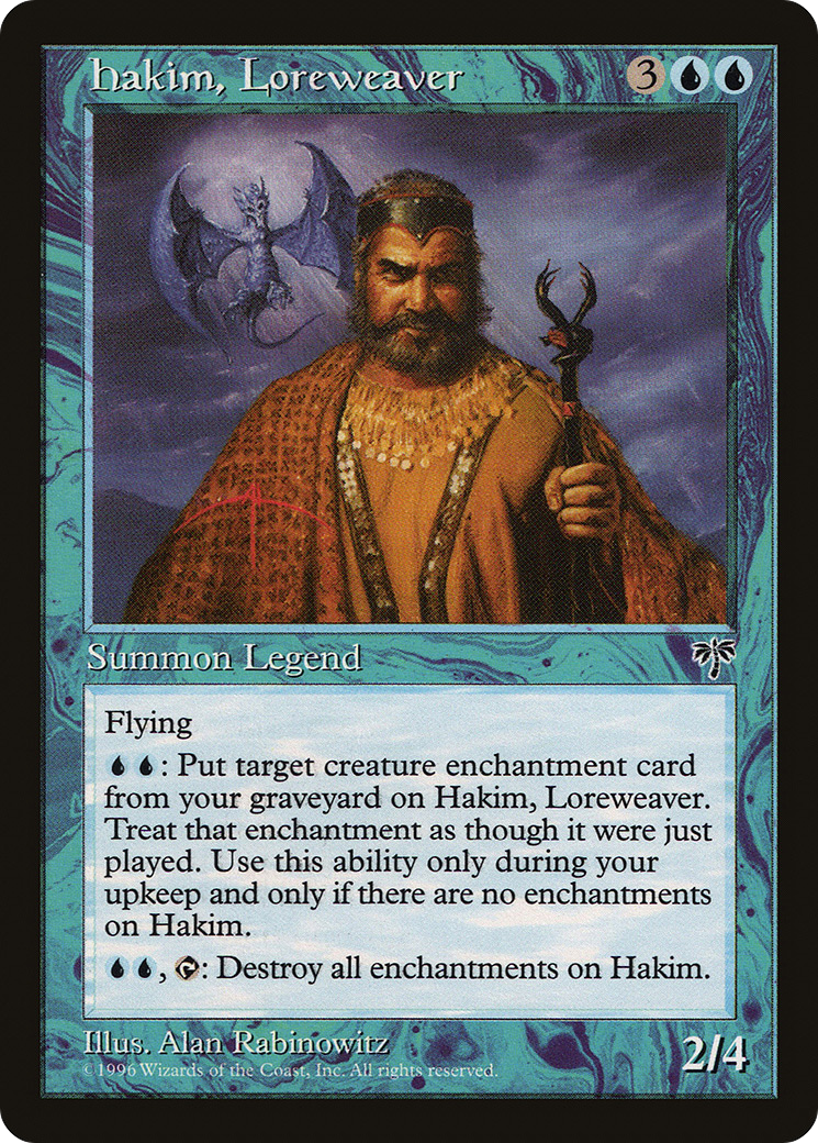 {R} Hakim, Loreweaver [Mirage][MIR 068]