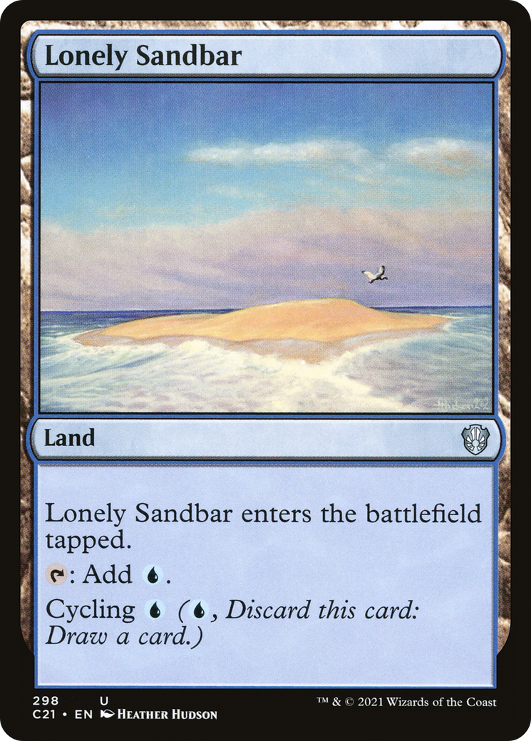 {C} Lonely Sandbar [Commander 2021][C21 298]