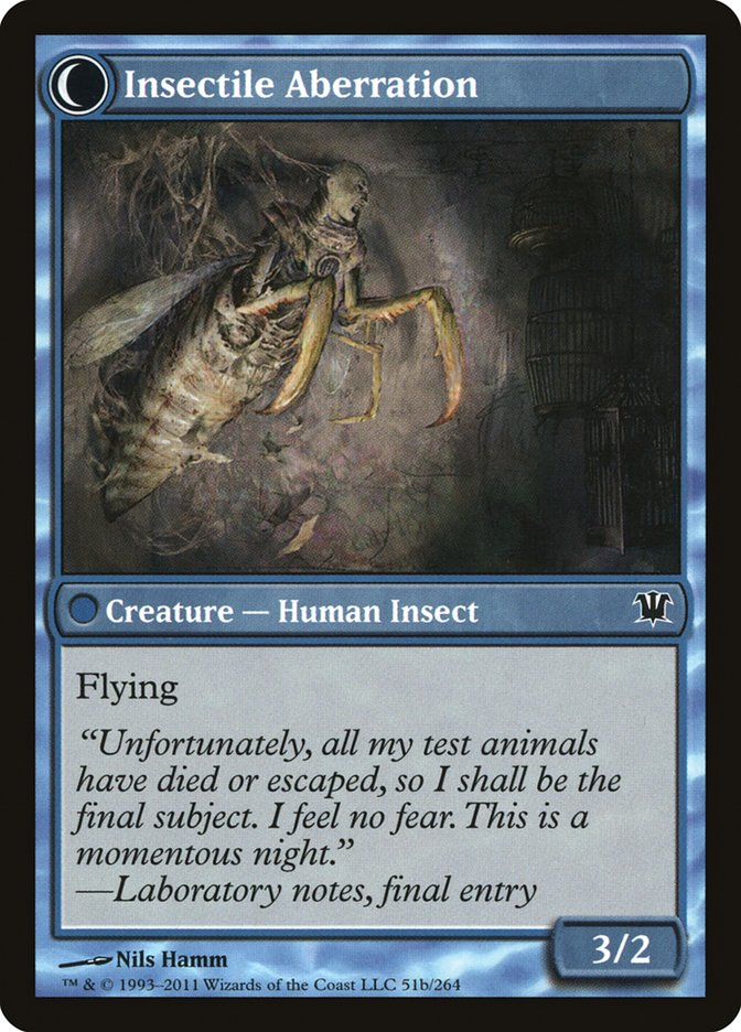 {C} Delver of Secrets // Insectile Aberration [Innistrad][ISD 051] - Misty Mountain Games