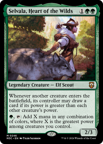 {R} Selvala, Heart of the Wilds [Modern Horizons 3 Commander][M3C 246]