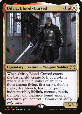 {R} Odric, Blood-Cursed [Innistrad: Crimson Vow][VOW 243]
