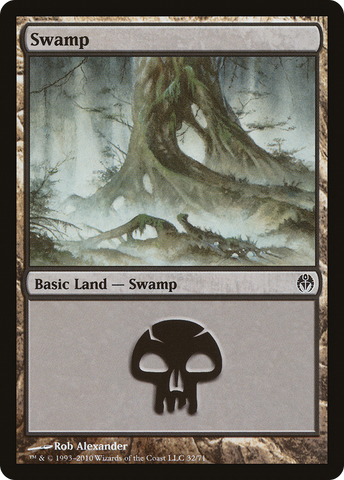 {B}[DDE 032] Swamp (32) [Duel Decks: Phyrexia vs. the Coalition]