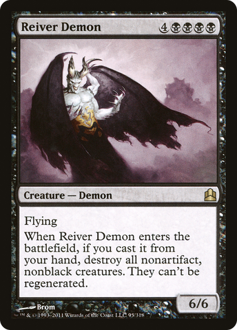 {R} Reiver Demon [Commander 2011][CMD 095]