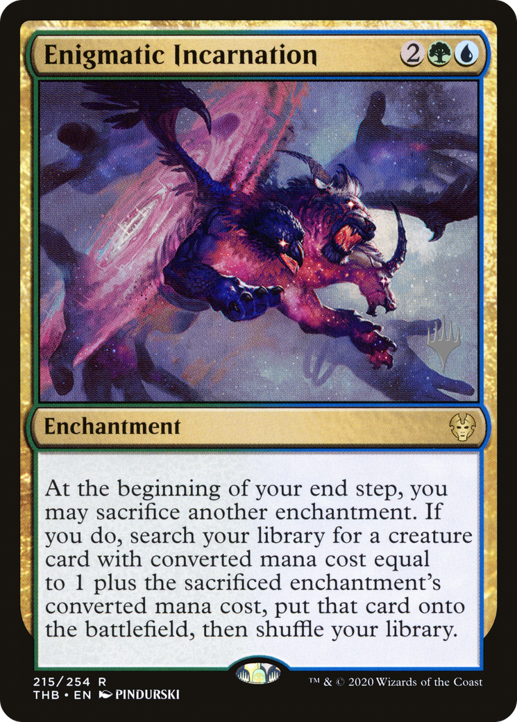 {R} Enigmatic Incarnation (Promo Pack) [Theros Beyond Death Promos][PP THB 215]