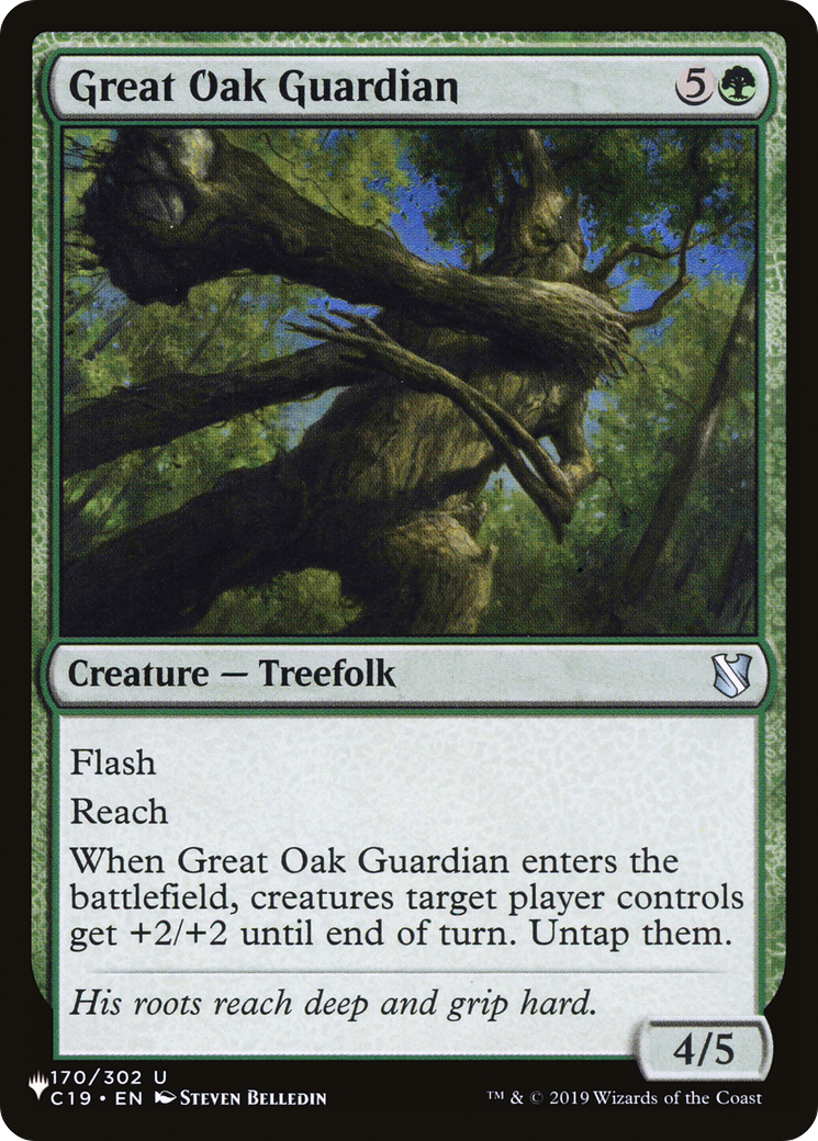 Great Oak Guardian [LIST 170/302]