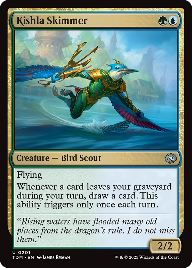 {@C} Kishla Skimmer [Tarkir: Dragonstorm][TDM 201]