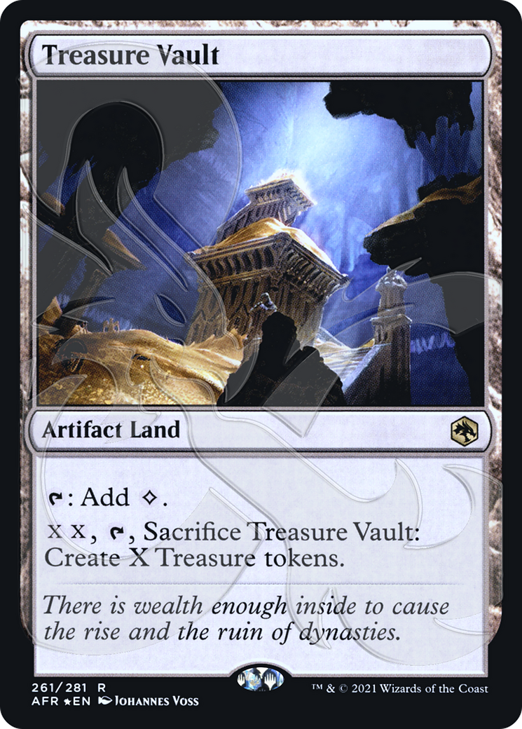 {R} Treasure Vault (Ampersand Promo) [Dungeons & Dragons: Adventures in the Forgotten Realms Promos][AMP AFR 261]
