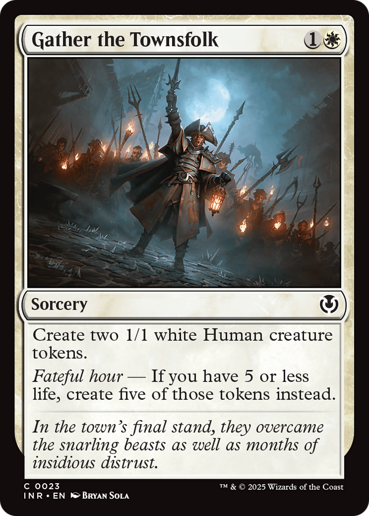 {C} Gather the Townsfolk [Innistrad Remastered][INR 023]