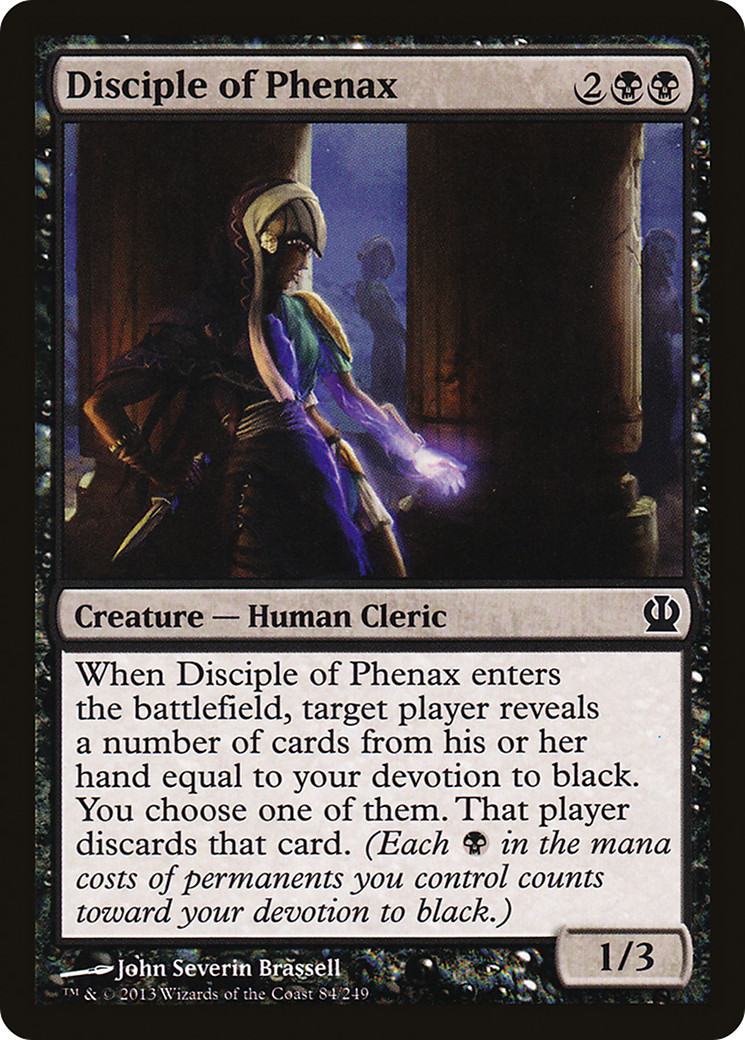 {C} Disciple of Phenax [Theros][THS 084]