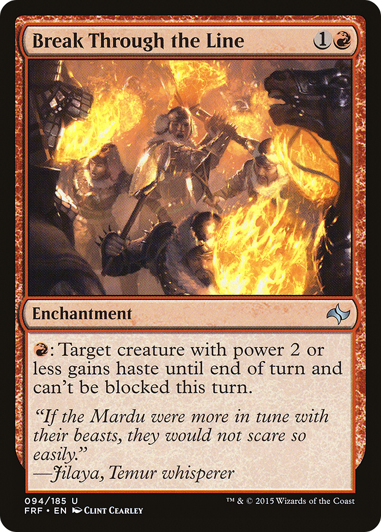 {C} Break Through the Line [Fate Reforged][FRF 094]