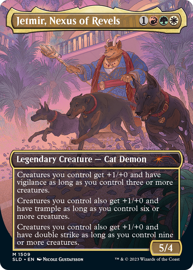 {R} Jetmir, Nexus of Revels // Jetmir, Nexus of Revels [Secret Lair Commander Deck: Raining Cats and Dogs][SLD 1509]