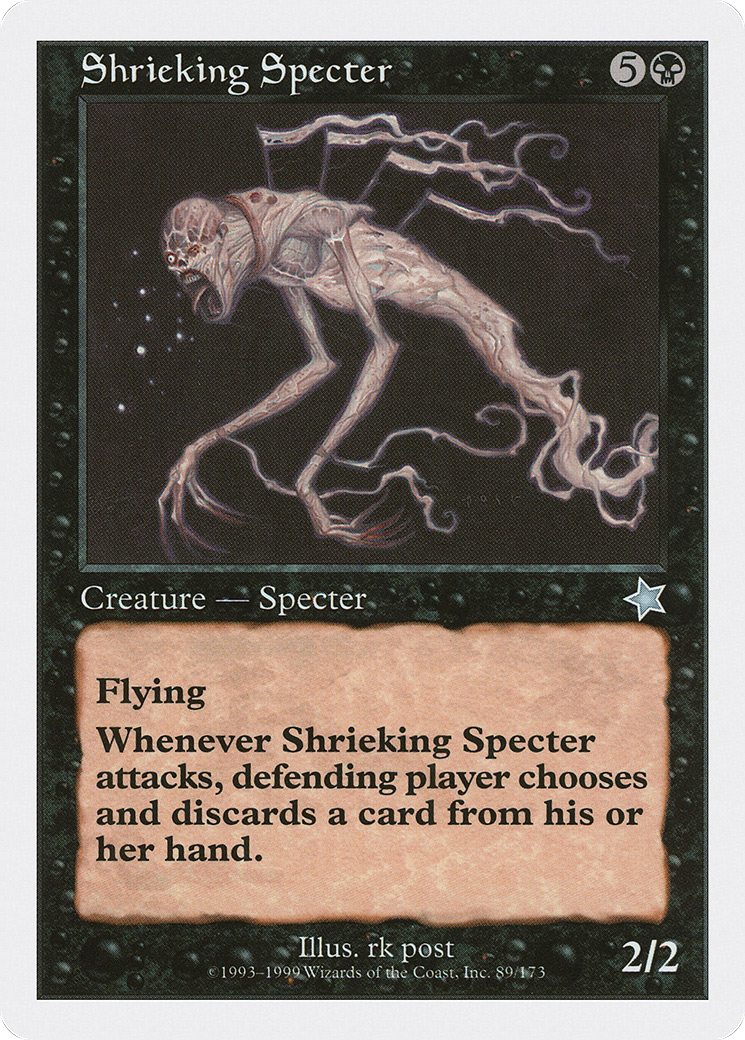 {C} Shrieking Specter [Starter 1999][S99 089]