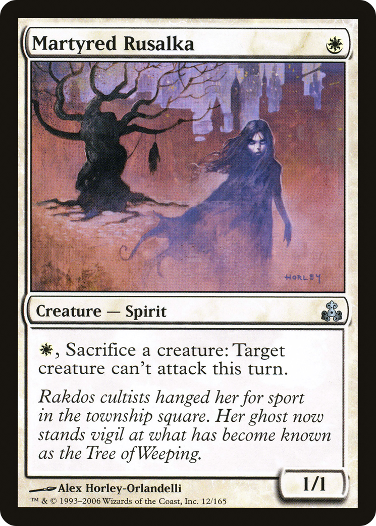 {C} Martyred Rusalka [Guildpact][GPT 012]