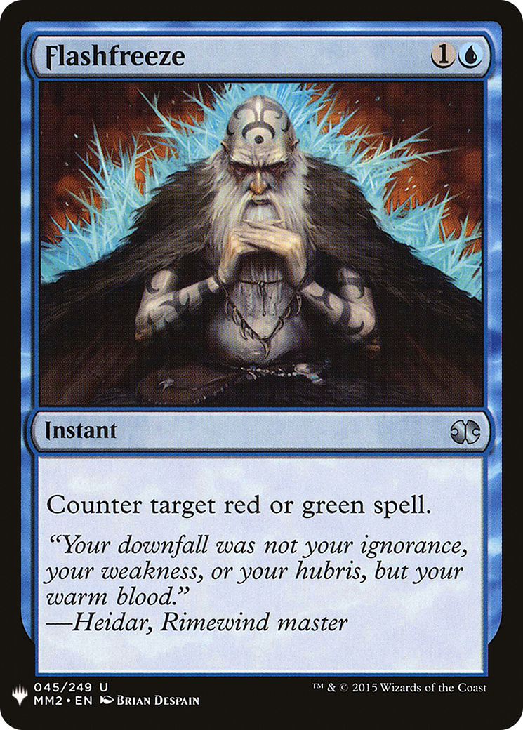 {C} Flashfreeze [Mystery Booster][LS MM2 045]
