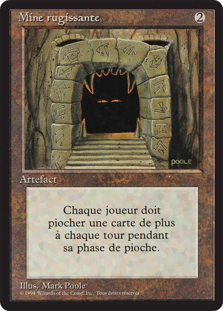 {F} Howling Mine [Foreign Black Border][FBB 3ED 251]