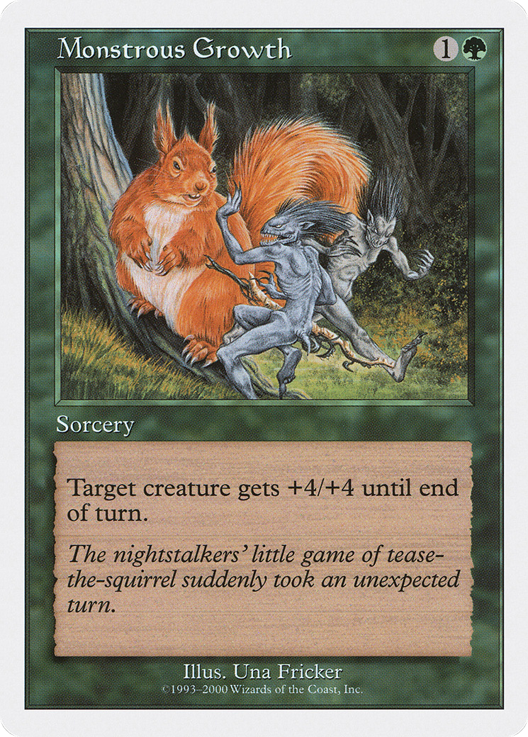 {C} Monstrous Growth [Starter 2000][S00 041]