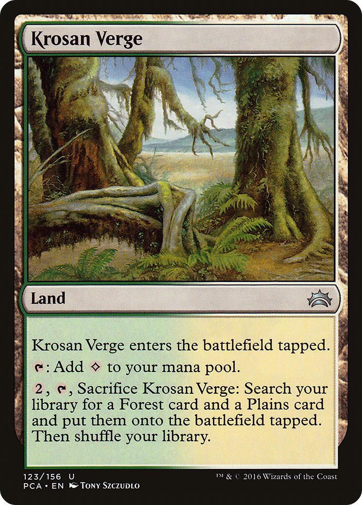 {C} Krosan Verge [Planechase Anthology][PCA 123]