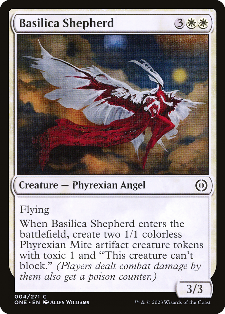 {C} Basilica Shepherd [Phyrexia: All Will Be One][ONE 004]