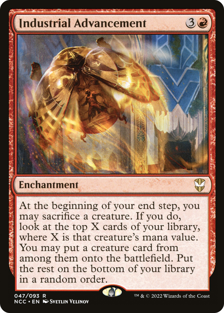 {R} Industrial Advancement [Streets of New Capenna Commander][NCC 047]
