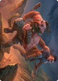 {A} Dwarven Reinforcements Art Card [Kaldheim Art Series][AKHM 033]