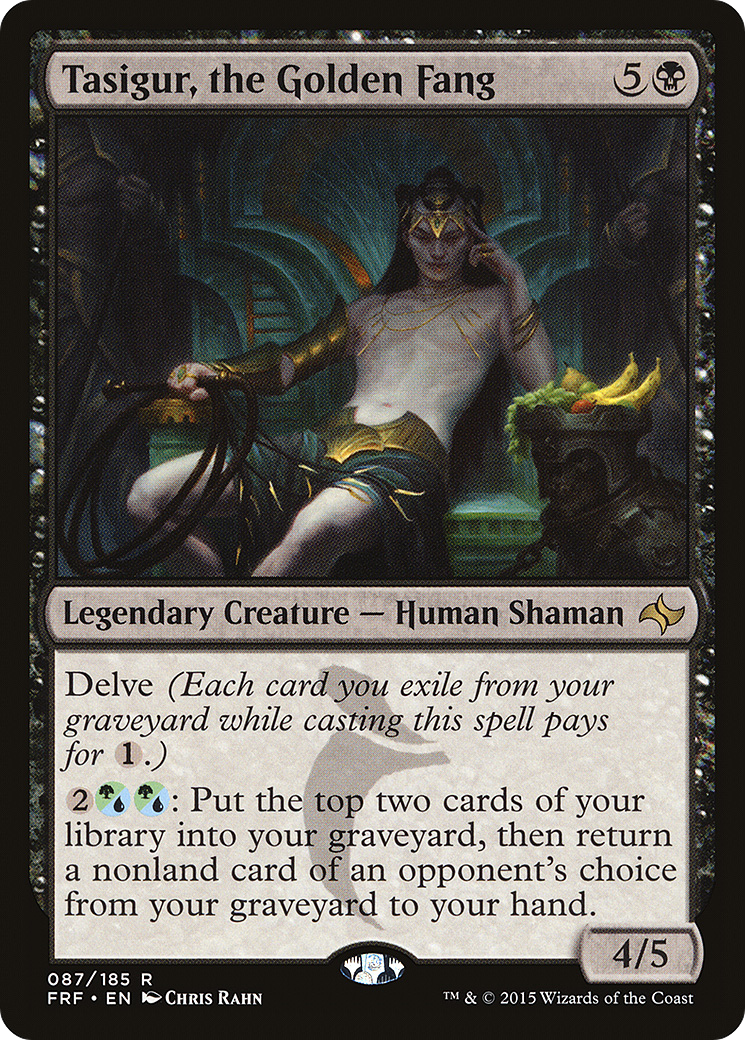 {R} Tasigur, the Golden Fang [Fate Reforged][FRF 087]