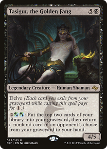 {R} Tasigur, the Golden Fang [Fate Reforged][FRF 087]