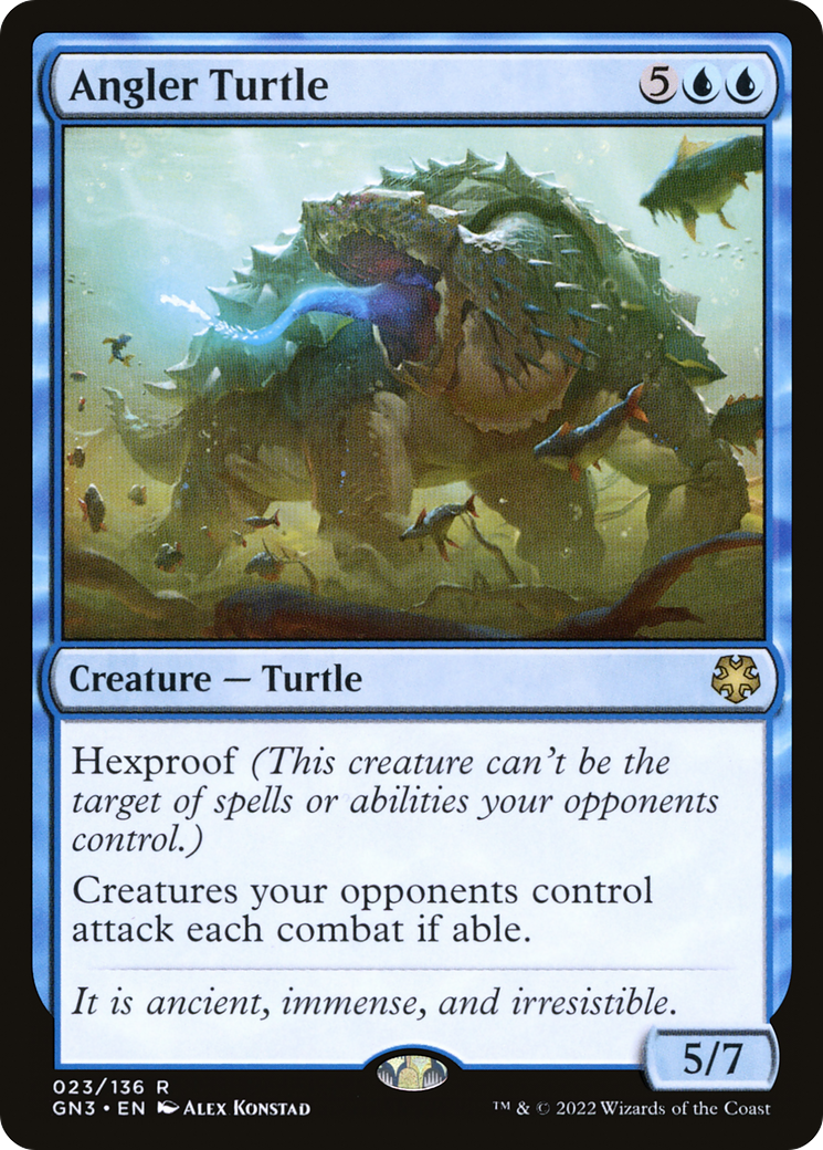 {R} Angler Turtle [Game Night 2022][GN3 023]