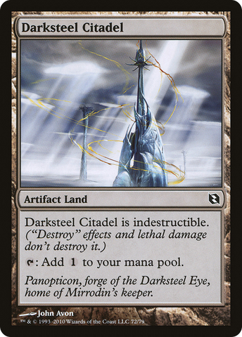 {C} Darksteel Citadel [Duel Decks: Elspeth vs. Tezzeret][DDF 072]