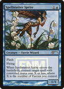 {R} Spellstutter Sprite [Friday Night Magic 2011][PA F11 002]