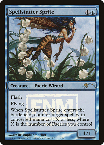 {R} Spellstutter Sprite [Friday Night Magic 2011][PA F11 002]