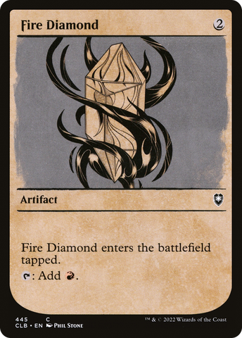 {C} Fire Diamond (Showcase) [Commander Legends: Battle for Baldur's Gate][CLB 445]