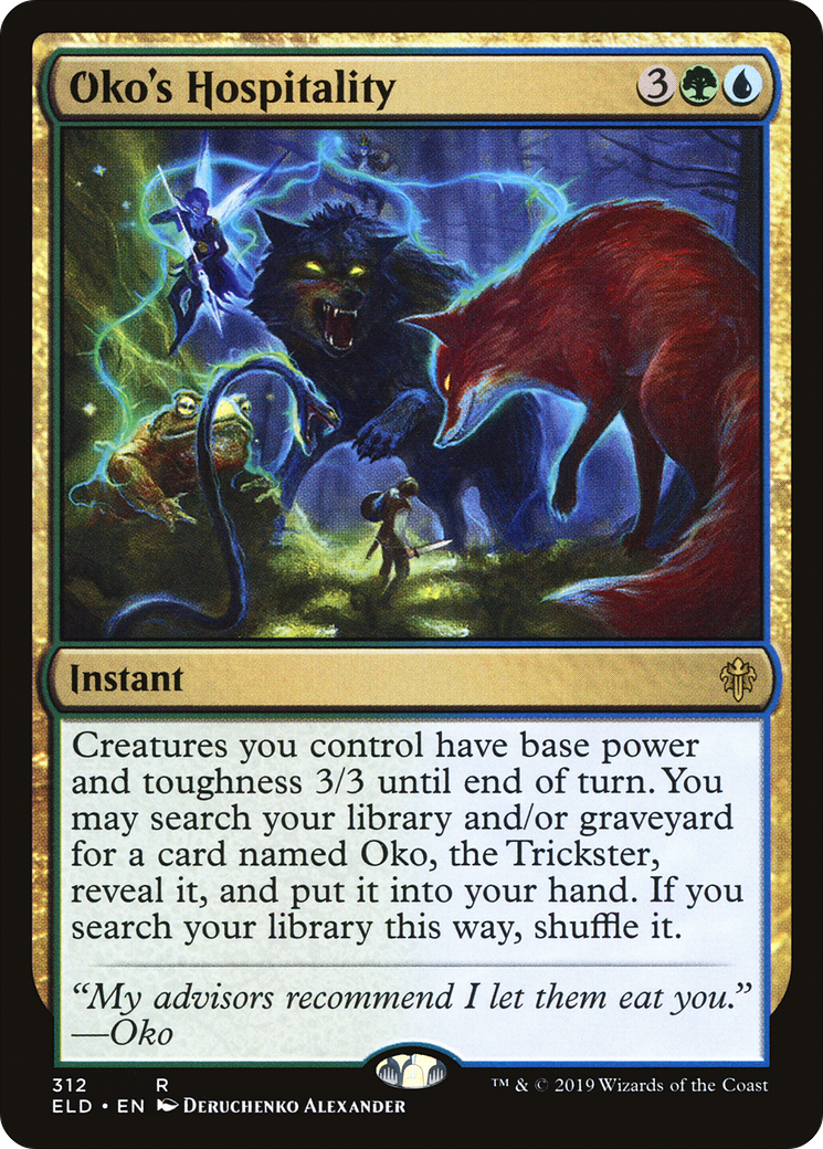 {R} Oko's Hospitality [Throne of Eldraine][ELD 312]