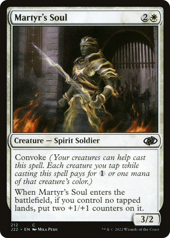 {C} Martyr's Soul [Jumpstart 2022][J22 212]
