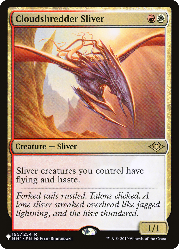 Cloudshredder Sliver [LIST 195/254]
