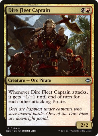 {C} Dire Fleet Captain [Ixalan][XLN 221]