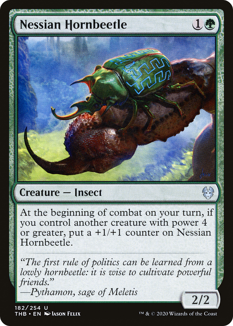 {C} Nessian Hornbeetle [Theros Beyond Death][THB 182]
