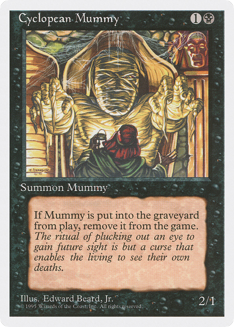 {C} Cyclopean Mummy [Fourth Edition][4ED 128]