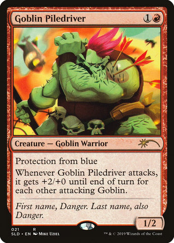 {R} Goblin Piledriver [Secret Lair Drop Series][SLD 021]