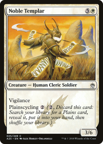 {C} Noble Templar [Masters 25][A25 025]