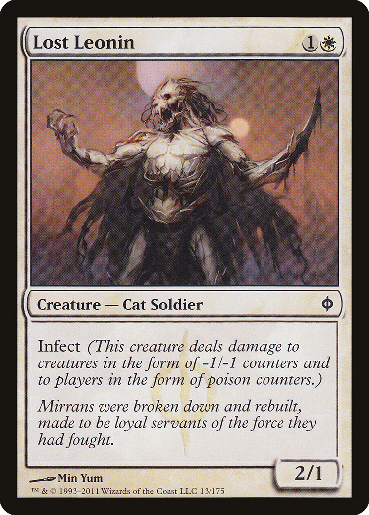 {C} Lost Leonin [New Phyrexia][NPH 013]