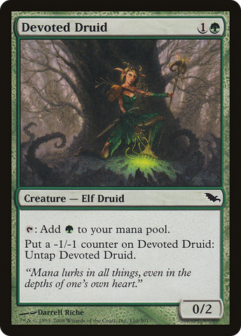 {C} Devoted Druid [Shadowmoor][SHM 110]
