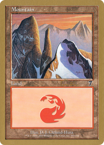 {B}[GB WC01 JT337] Mountain (jt337) (Jan Tomcani) [World Championship Decks 2001]