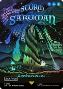 {R} Storm of Saruman (Borderless Poster) (Serialized) [The Lord of the Rings: Tales of Middle-Earth][SR LTR 733]