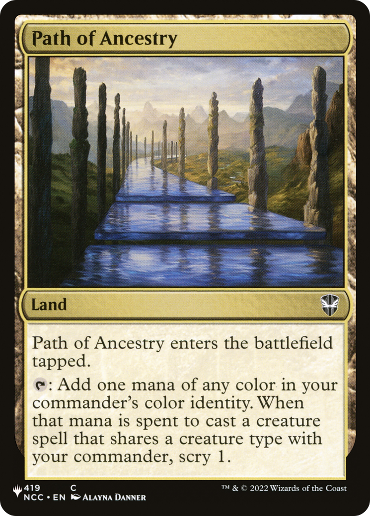 Path of Ancestry (NCC) [LIST 419/093]