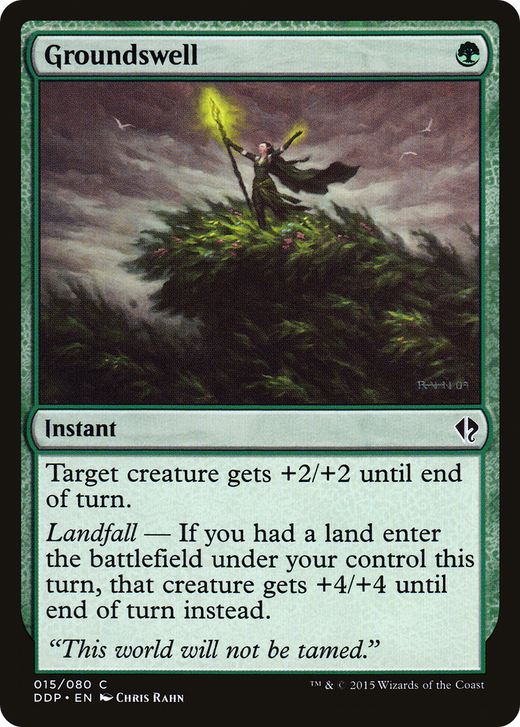 {C} Groundswell [Duel Decks: Zendikar vs. Eldrazi][DDP 015]