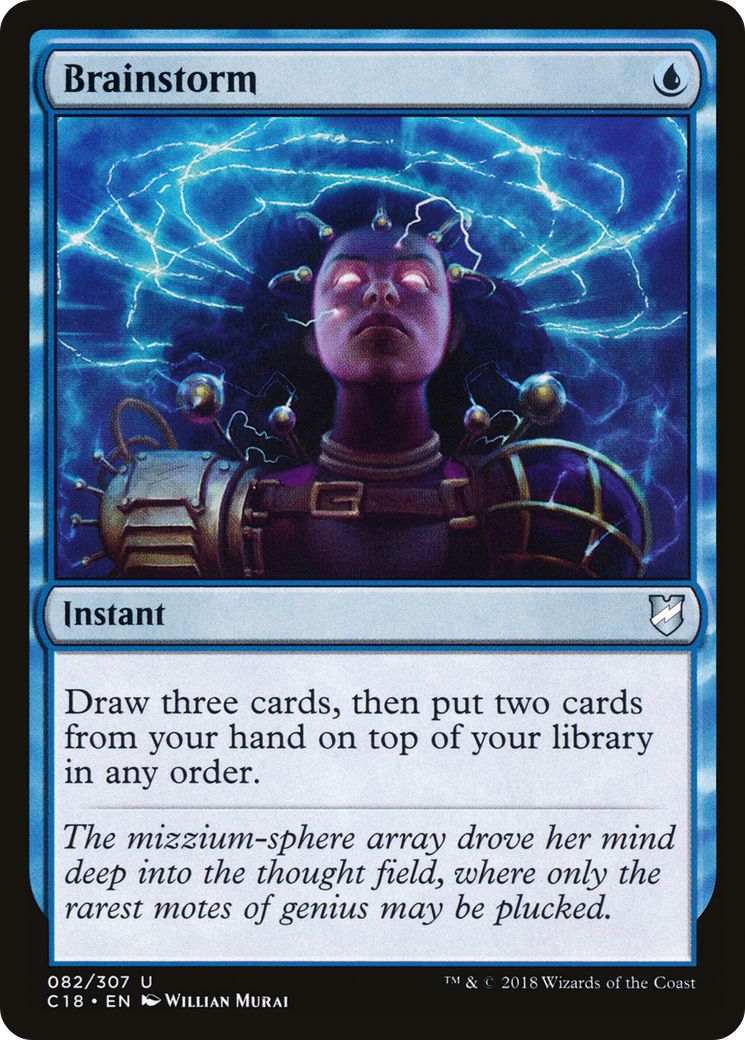 {C} Brainstorm [Commander 2018][C18 082]