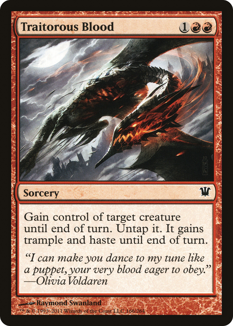 {C} Traitorous Blood [Innistrad][ISD 166] - Misty Mountain Games